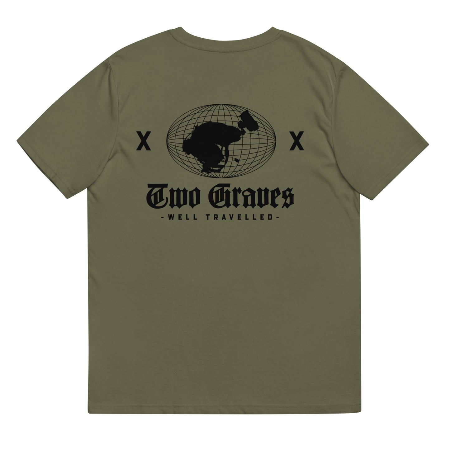 TWO GRAVES- Travelled Tee