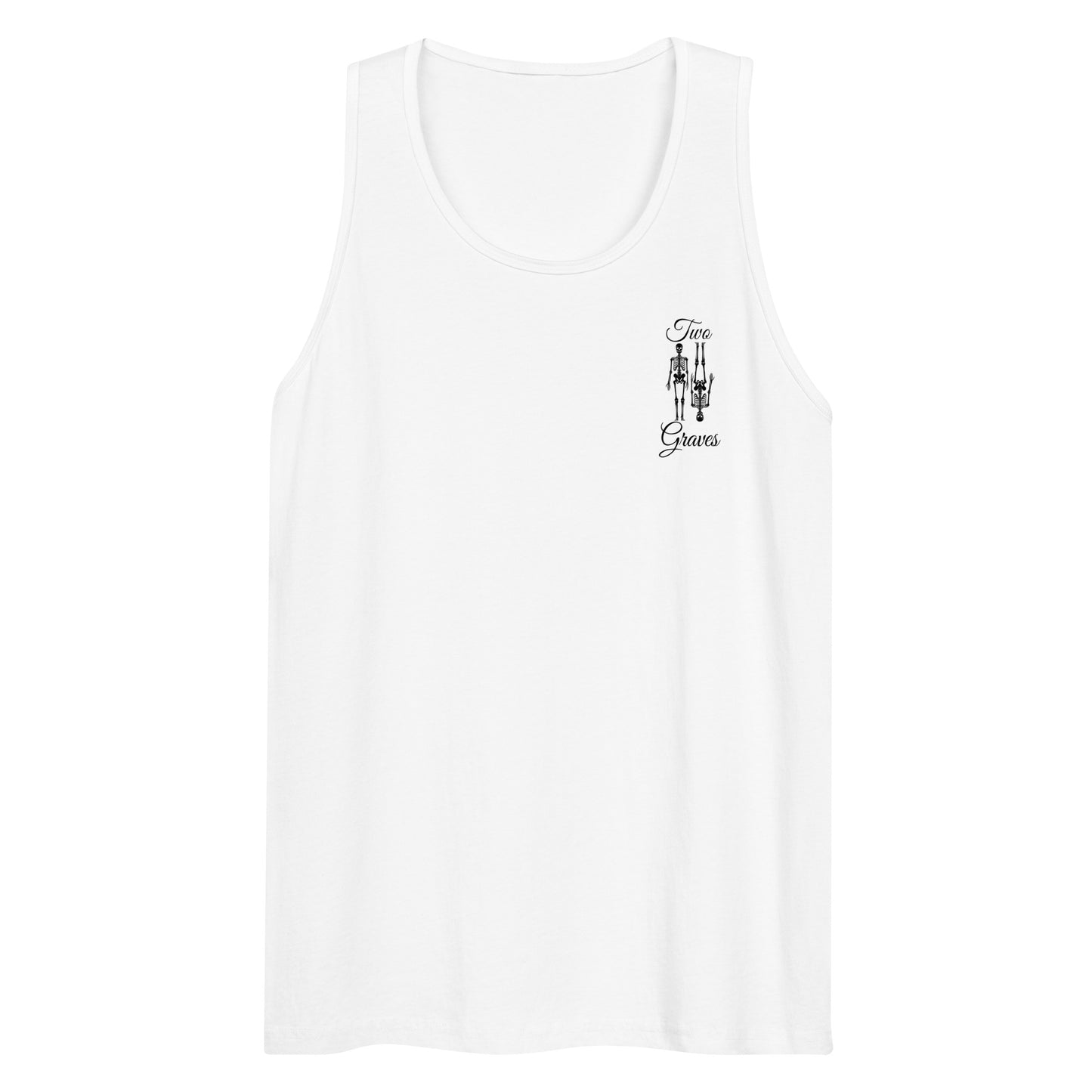 TWO GRAVES- Logo Tank (W/G)