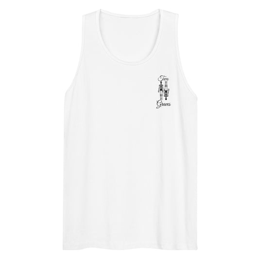 TWO GRAVES- Logo Tank (W/G)