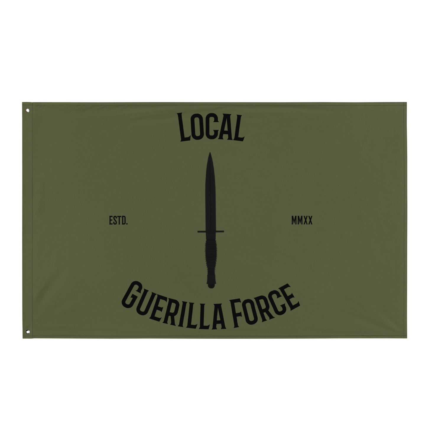 TWO GRAVES- Local Guerrilla Force Flag